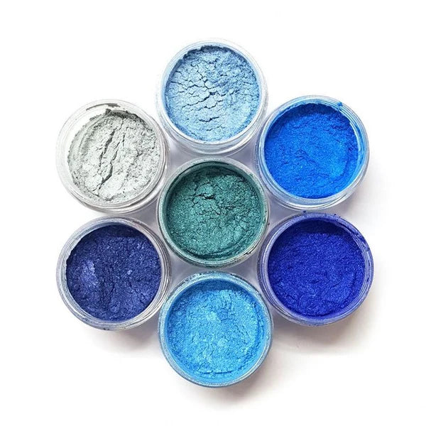 Pearl Mica Powder Kit : Blue Edition