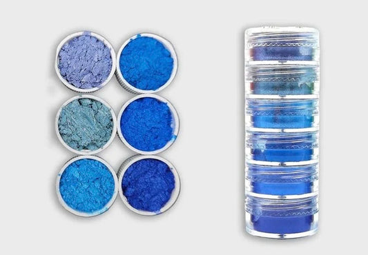 Pearl Mica Powder Kit : Blue Edition