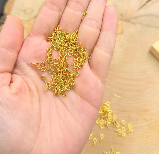 Gold Eye Screw