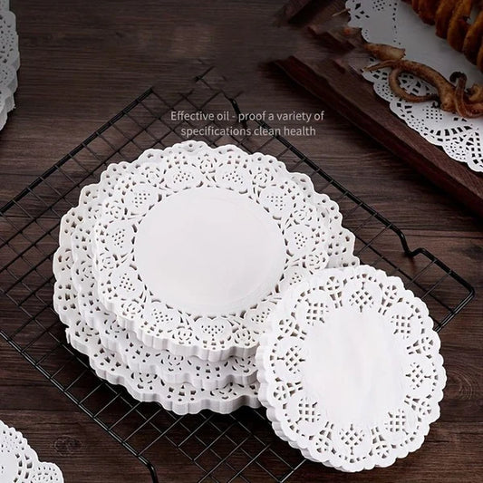 Paper Doyleys : 5.5 Inch [ Pack of 100]