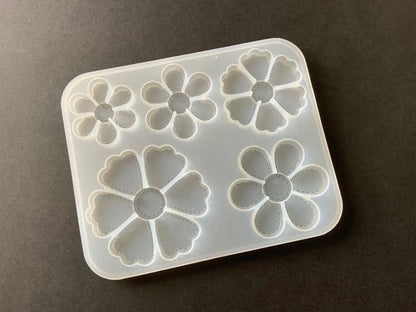 5 in 1 3D Flower Mould