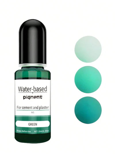 Water Based Pigment for Concrete Art : Green