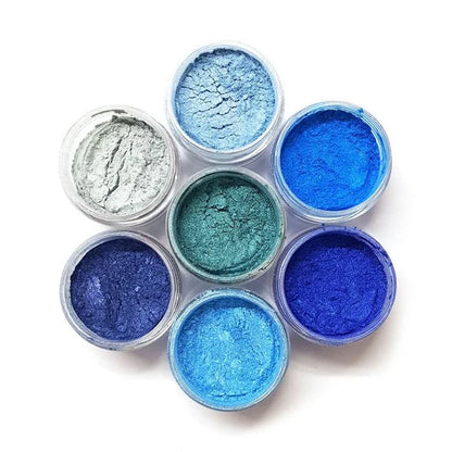 Pearl Mica Powder Kit : Blue Edition