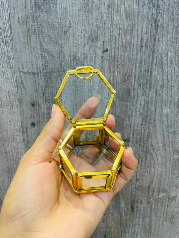 Hexagon Metal Box