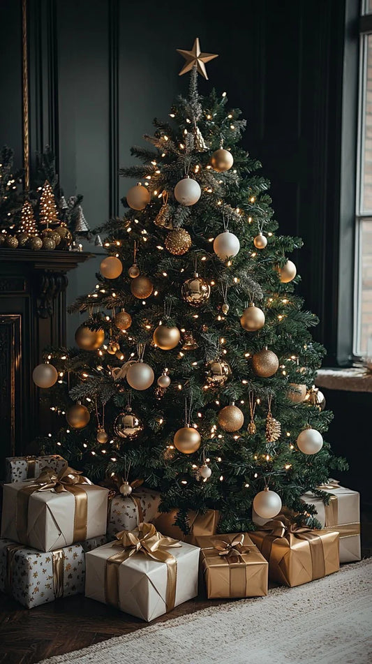 Christmas Tree 4 Ft With Metal Stand.