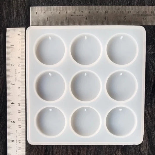 9 Cavity Round Mould