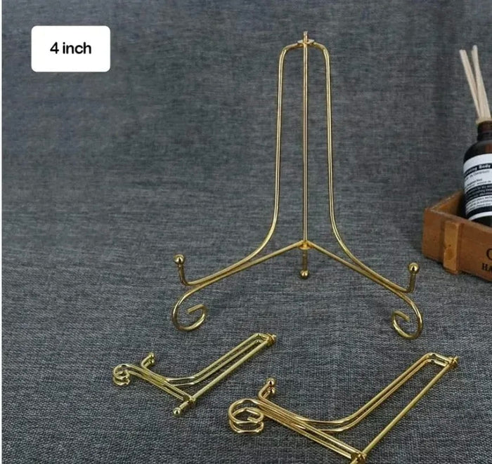 Gold Metal Stand 4 Inch