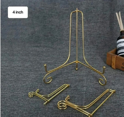 Gold Metal Stand 4 Inch