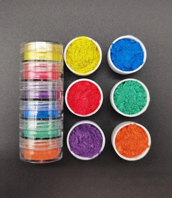 Mica Powder Kit : Rainbow Edition