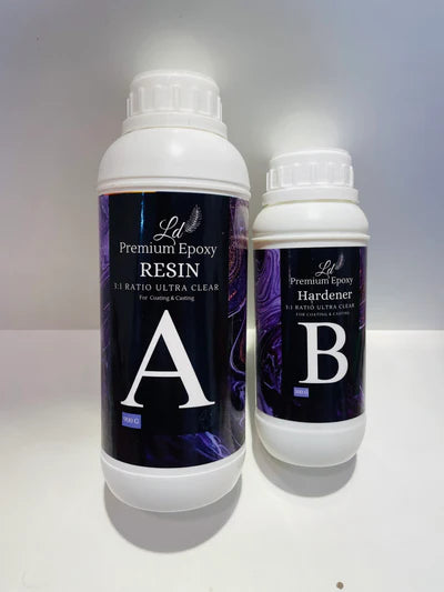 Ld Premium Resin & Hardener 3:1[1.2 Kg]