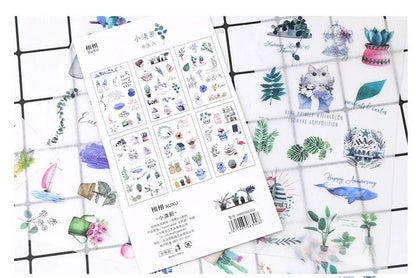 Craft Deco Sticker : 6 sheets