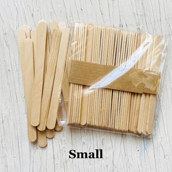 Resin Mixing Wooden Sticks : Small [Pack of 50]