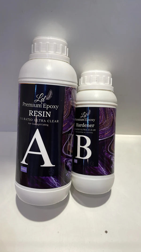 Ld Premium Resin & Hardener 3:1[1.2 Kg]