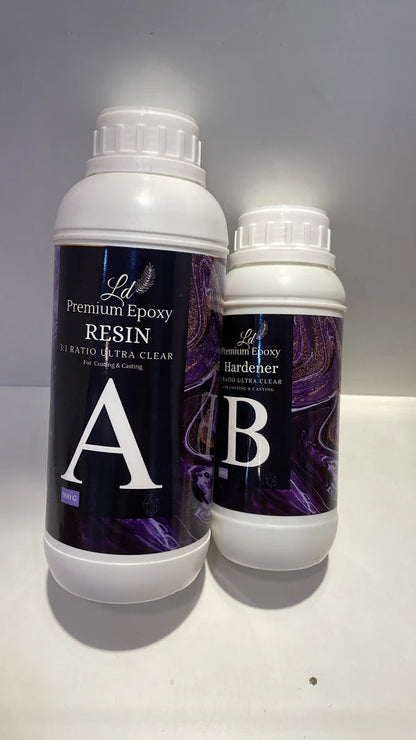 Ld Premium Resin & Hardener 3:1[1.2 Kg]