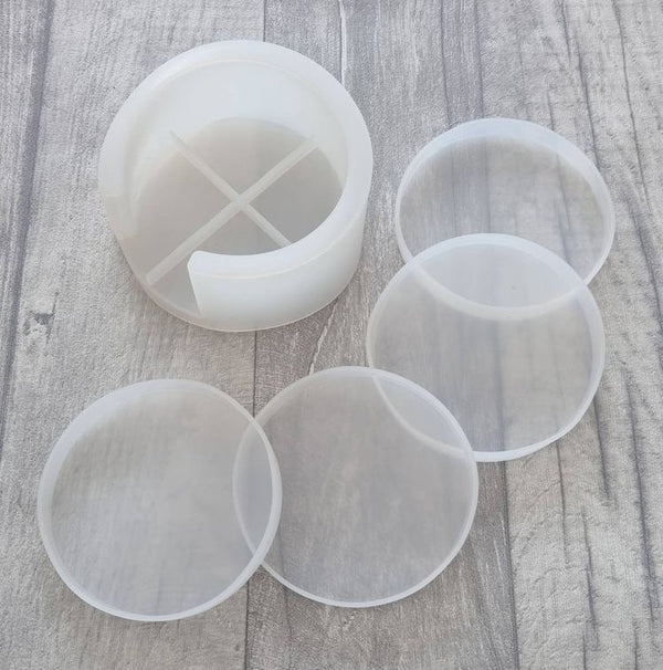 4 Inch Plain Round Coaster Mould