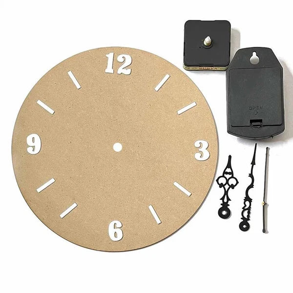Mdf Round Clock Base : 12 Inch