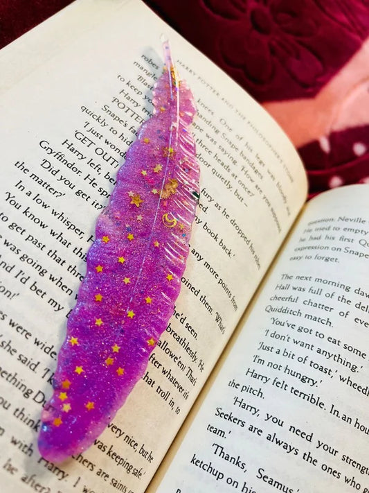 Feather BookMark Resin Silicone Mould