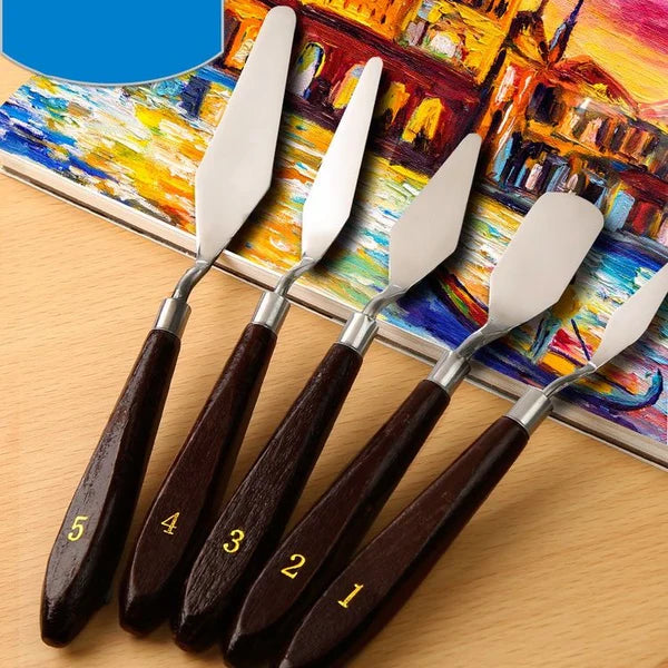 Metal Painting Knife - 5 Pc