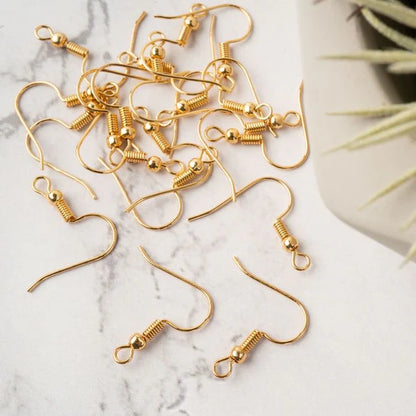 Gold Earring Hook