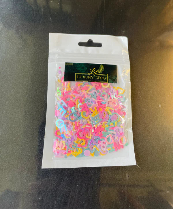 Multi Sequins : Alphabet