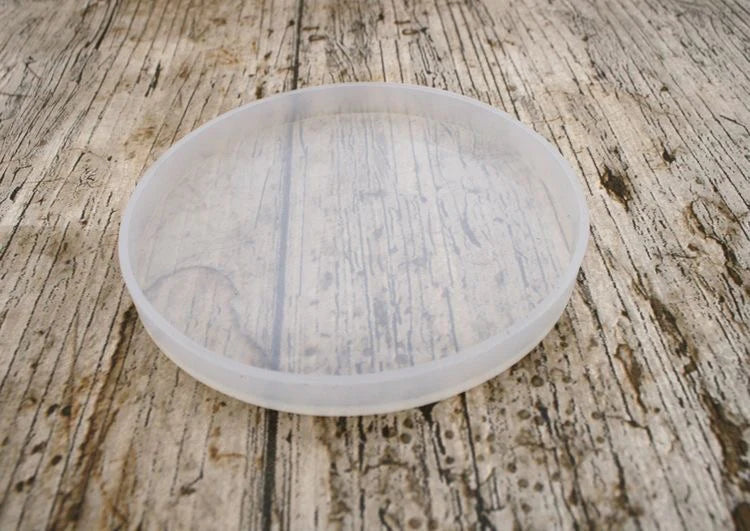 4 Inch Plain Round Coaster Mould