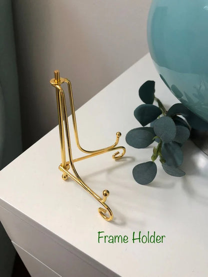 Gold Metal Stand 4 Inch