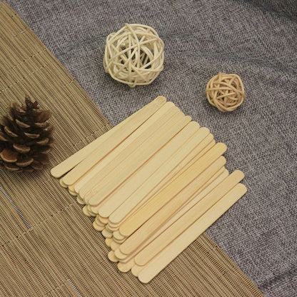 Resin Mixing Wooden Sticks : Small [Pack of 50]