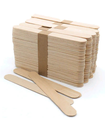 Resin Mixing Wooden Sticks : Big [Pack of 50]